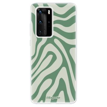 Odolné silikonové pouzdro iSaprio - Zebra Green - Huawei P40 Pro