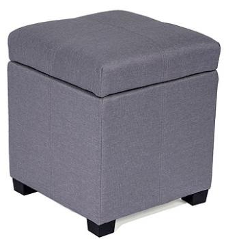 Taburet s úložným prostorem POUF SQUARE  (3617)