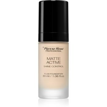 Pierre René Professional Matte Active matující make-up odstín 01 Sparkling Wine 30 ml