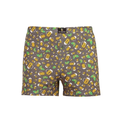 VoXX Pánské trenky vícebarevné (Karlos - pivo malé/šedé) M