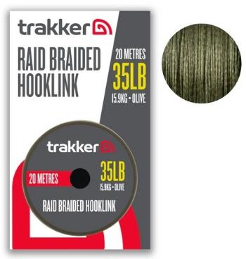 Trakker návazcová šňůrka raid braided hooklink 20 m - 0,40 mm 35 lb 15,9 kg