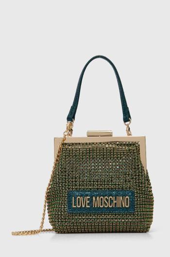 Kabelka Love Moschino zelená barva, JC4043PP1LLP100A