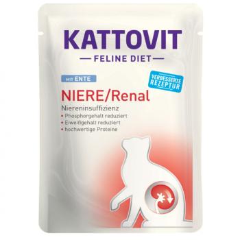 Kapsička Kattovit Niere/Renal kachna 85g