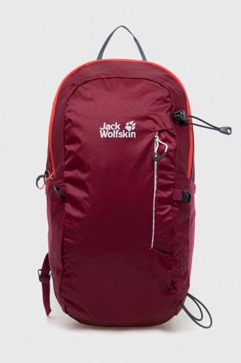 Batoh Jack Wolfskin Athmos Shape 16 vínová barva, velký, s potiskem