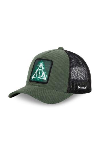 Capslab baseball sapka x Harry Potter szürke, nyomott mintás, CL/HP2/1/CT/POT1