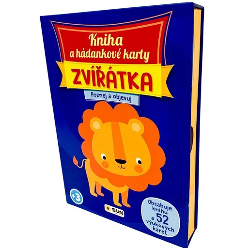 SUN Kniha a pexeso: Zvířátka - poznej a objevuj