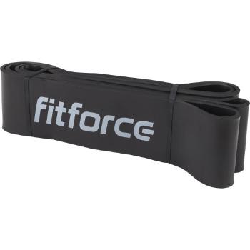 Fitforce LATEX LOOP EXPANDER 75 KG Odporová posilovací guma, černá, velikost