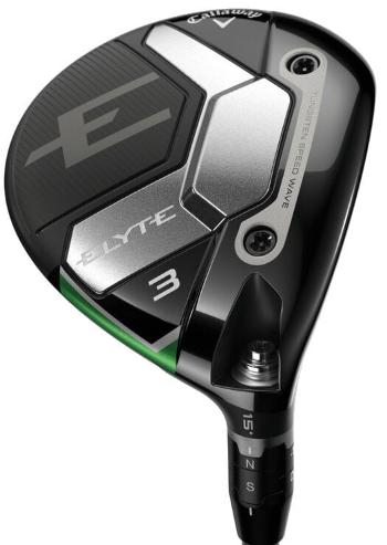 Callaway Elyte Pravá ruka 3 15° Stiff Golfová hole - fervejové dřevo