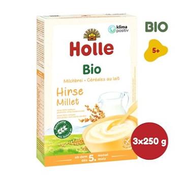 HOLLE BIO Jahelná Mléčná kaše 3× 250 g (7640104950165)