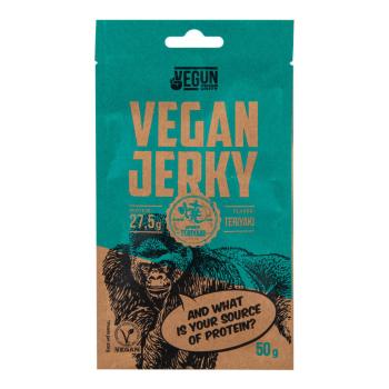 Vegan Jerky s příchutí teriyaki 50 g   VEGUN