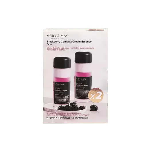 MARY & MAY Sada esencí Blackberry Complex Cream Essence Duo