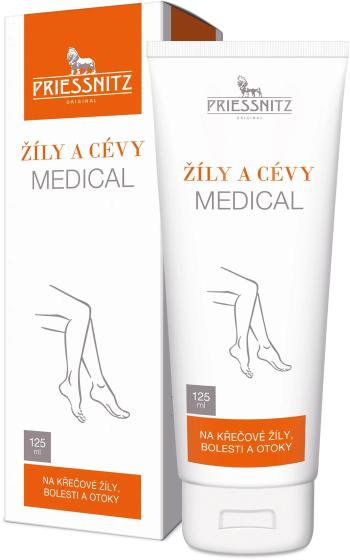 Lábkrém Priessnitz Vénák és erek MEDICAL 125 ml