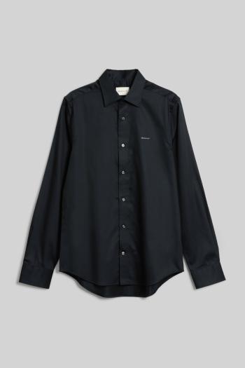 KOŠILE GANT SLIM SATEEN SHIRT BLACK