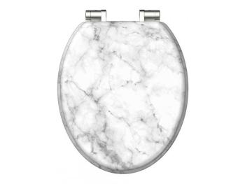 WC sedátko SCHÜTTE Marmor Stone Soft Close MDF