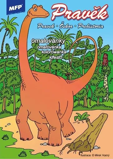 Omalovánky MFP A4 Pravěk