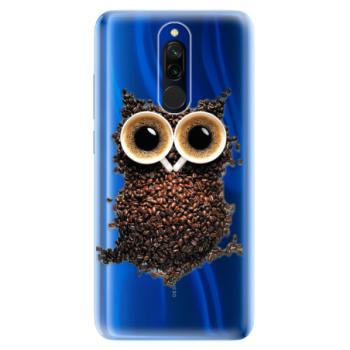 Odolné silikonové pouzdro iSaprio - Owl And Coffee - Xiaomi Redmi 8