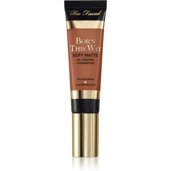 Too Faced Born This Way Soft Matte Foundation mattító make-up árnyalat Mocha 30 ml