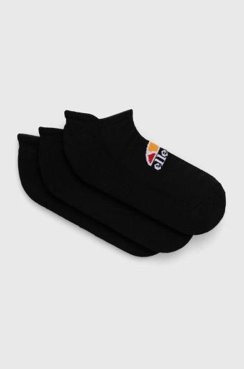 Ponožky Ellesse 3-pack černá barva