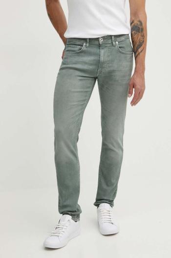 Džíny Pepe Jeans TAPERED JEANS pánské, zelená barva, PM207390YB2