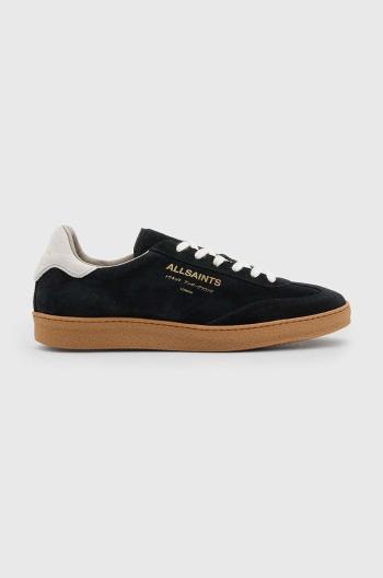 Semišové sneakers boty AllSaints Thelma černá barva, WF749Z