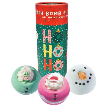 Bomb Cosmetics Dárková sada v tubě Ho Ho Ho Bath Bomb