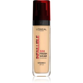 L’Oréal Paris Infaillible 32H Fresh Wear dlouhotrvající tekutý make-up odstín 125 Natural Beige 30 ml