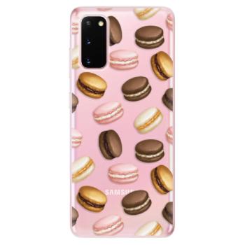 Odolné silikonové pouzdro iSaprio - Macaron Pattern - Samsung Galaxy S20