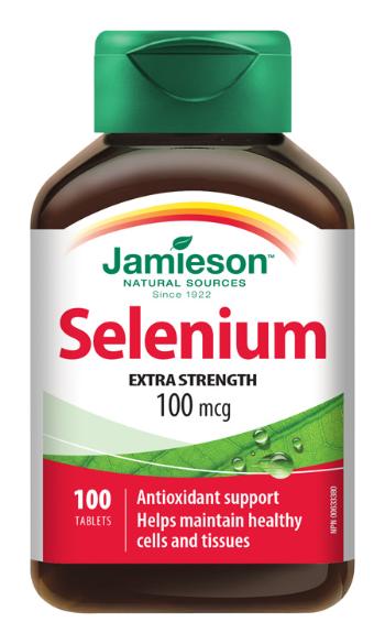 Jamieson Selen 100 mcg 100 tablet