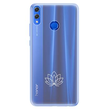 Silikonové pouzdro iSaprio - čiré - Lotos - Huawei Honor 8X