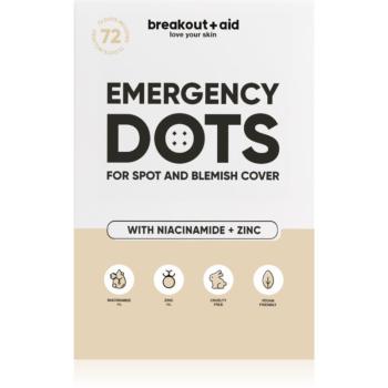 My White Secret Breakout + Aid Emergency Dots lokální péče proti akné s niacinamidem a zinkem 72 ks