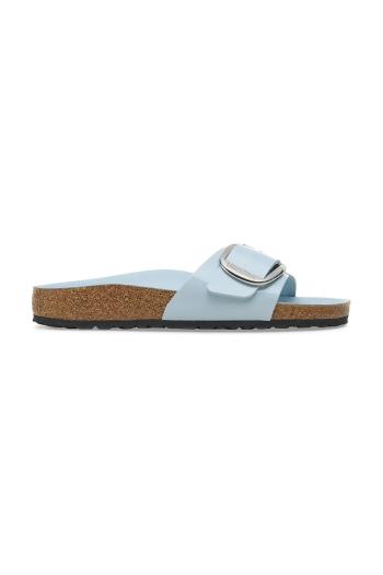 Šľapky Birkenstock Madrid Big Buckle modrá farba, 1030364