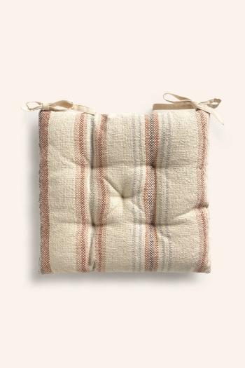 Calma House dekoratív pamut székpárna Peru 40 x 40 x 4 cm