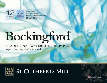 St Cuthberts Mill Bockingford C.P. Skicář 41 x 31 cm 300 g White