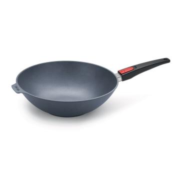 Titanová pánev Wok na indukci O 26 cm s odnímatelnou rukojetí Diamond Lite WOLL