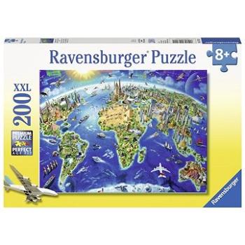 Ravensburger 127221 Velká mapa světa  (4005556127221)