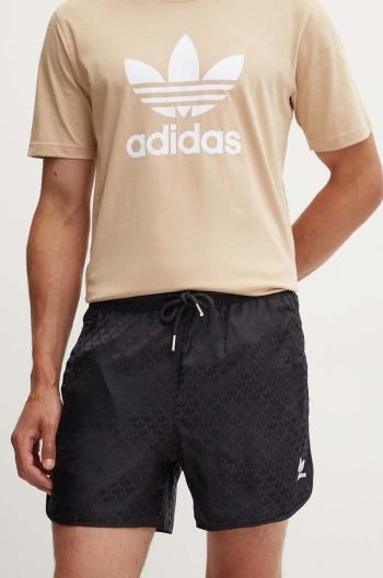 Kraťasy adidas Originals pánské, černá barva, IZ2534