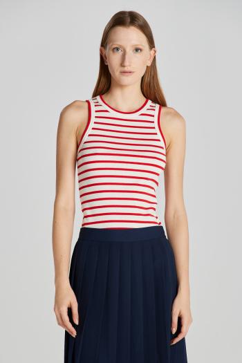 TRIČKO GANT STRIPED TANK TOP BRIGHT RED