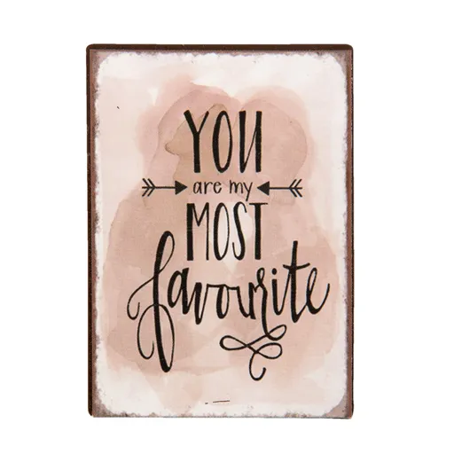 Magnet My Favorite - 5*0.3*7 cm Clayre & Eef