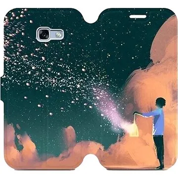 Flipové pouzdro na mobil Samsung Galaxy A5 2017 - VA14P Postava s lampou (5903226174652)