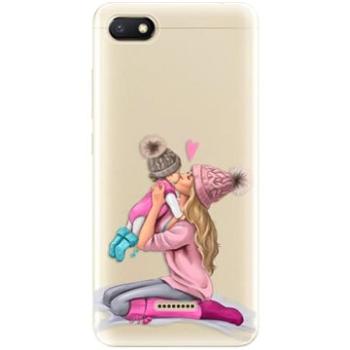 iSaprio Kissing Mom - Blond and Girl pro Xiaomi Redmi 6A (kmblogirl-TPU2_XiRmi6A)