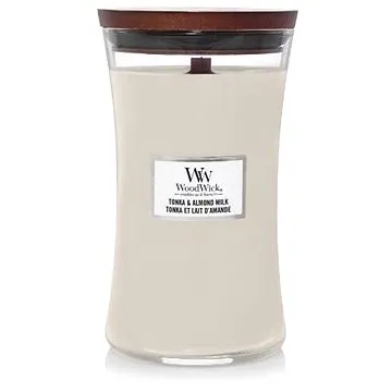 WOODWICK Tonka & Almond Milk 609 g (5038581129952)