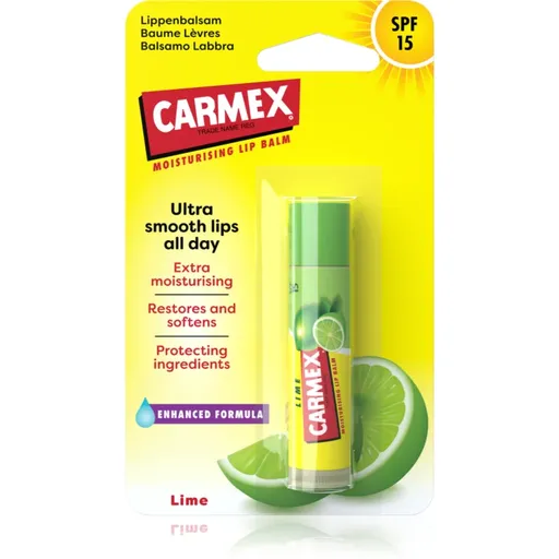 Carmex Lime Twist hydratační balzám na rty v tyčince SPF 15 4.25 g