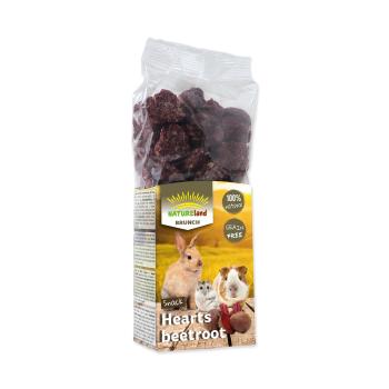 Nature Land Pochoutka Brunch srdíčka s červenou řepou 150 g