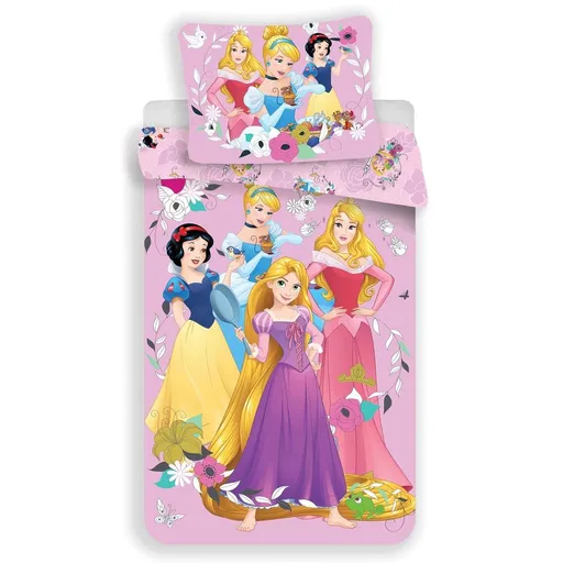 Jerry Fabrics Povlečení Princezny - Princezny | 140 x 200 cm / 70 x 90 cm