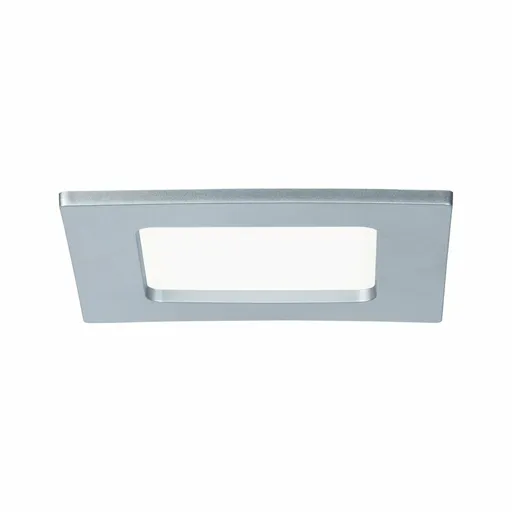 Paulmann Vestavný panel LED hranaté 6W 4000K Chrom mat IP44  920.76 P 92076