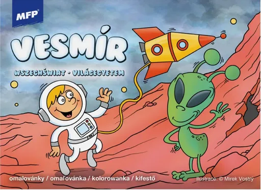 Omalovánky MFP Vesmír