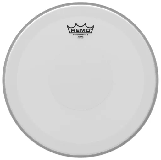 Remo 14" Powerstroke X Coated With Clear Dot