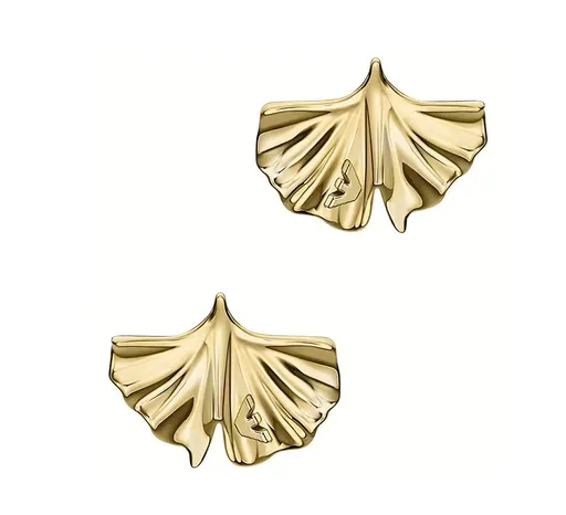 Emporio Armani Designové pozlacené náušnice EGS3264710