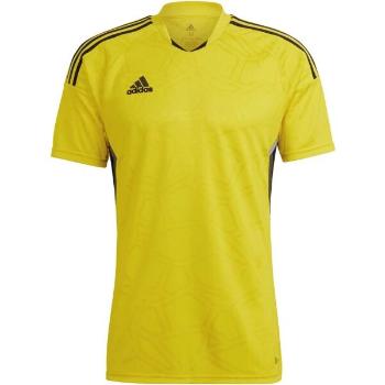 adidas CONDIVO 22 JERSEY Pánský fotbalový dres, žlutá, velikost