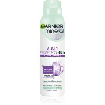 Garnier Mineral 5 Protection antiperspirant ve spreji bez alkoholu 48 h 150 ml